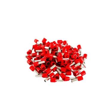 Imagem de Terminal Ilhós Simples Tub 1.00mm12a Verme 100 Pçs- Decorlux