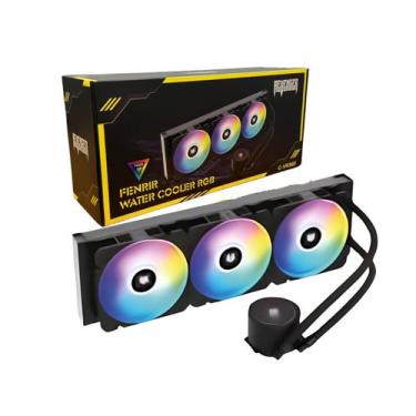 Imagem de Water Cooler Gamer Com Led RGB Cpu Hidráulico PWM+ ARGB - LELONG