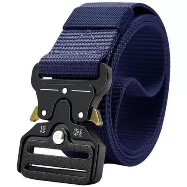 Imagem de Cinto Tático Engate Rápido Estilo Militar Masculina Feminino com Fivel