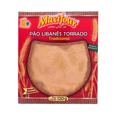 Imagem de Pão Libanês Torrado Tradicional Maxifour 120g