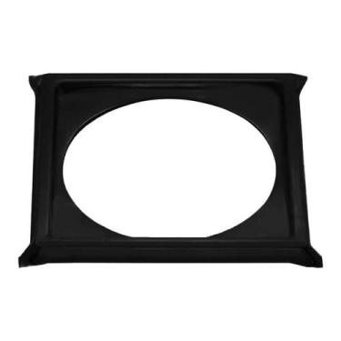 Imagem de Porta grelha ralo click 15x15 suporte preto inox - Montelar Acabamento