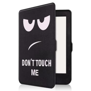 Imagem de ZZOUGYY Capa E-Reader para Kobo Nia 15.2 cm (versão 2020), ultrafina, leve, com função hibernar/despertar automática, capa de couro fólio para e-book Kobo Nia 2020 (olho grande)