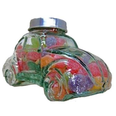 Imagem de Baleiro Fusca Pote Vidro Cristal - artvidro