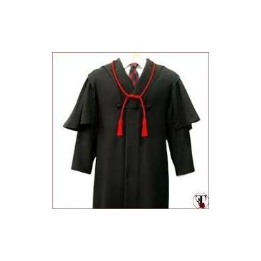 Imagem de Beca luxo (advogado, juiz, promotor, formatura) - Taconi