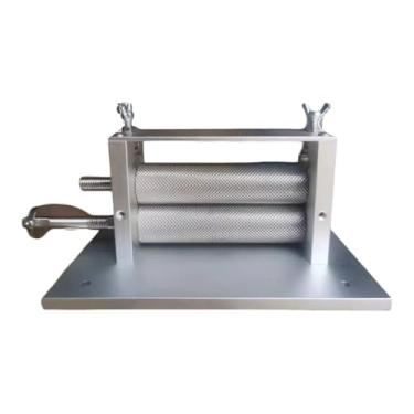 Imagem de ＫＬＫＣＭＳ Máquina de gravação de lula seca, máquina de rolamento de gravação, dispositivo de cozinha, manual prático multifuncional resistente para biscoitos