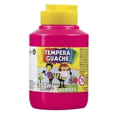 Imagem de Tinta Tempera Guache Acrilex 250ml Escolar Infantíl Escolha a Cor, MAG