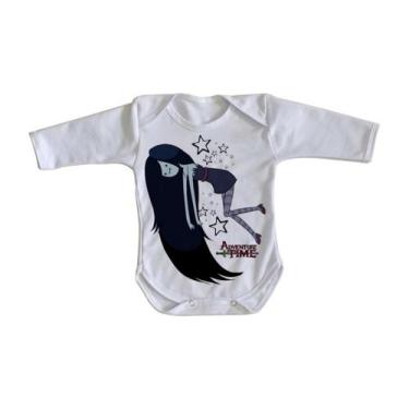 Imagem de body nenê criança roupa bebê manga longa  Adventure Time Marceline - E