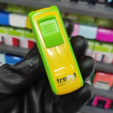 Imagem de Carimbo Trodat Pocket 9511 Verde-Amarelo - 38x14mm