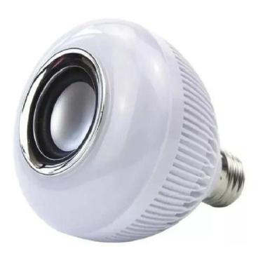 Imagem de Lampada Led Colorida + Controle Bluetooth Caixa De Som R - oem, 110V/2
