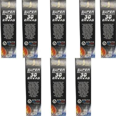 Imagem de Super Gel Desodorante Massageador Mary Life 30 Ervas Bisnaga 150g Kit 