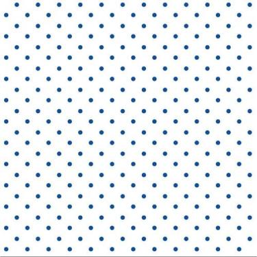 Imagem de Tnt estampado poa bolinha azul 1,40 m x 25 m - DEXA TNT