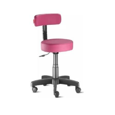 Imagem de Cadeira Mocho Com Encosto Slin Pink - Urban