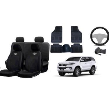 Imagem de Kit Completo SW4 10-22: Capa de Couro + Tapete + Capa de Volante - Aer