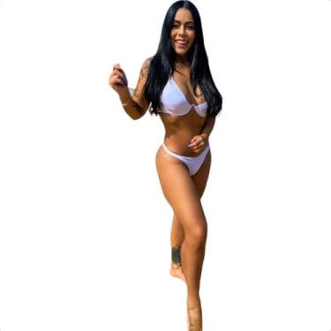 Imagem de Biquíni Aro Inteiro Aviador Asa Delta Lançamento Verão Fio Dental Dupl