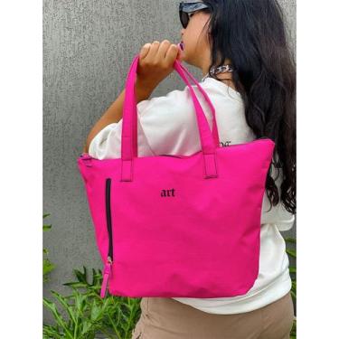 Imagem de Bolsa Shopper Nylon ART de Ombro Clean Esportiva Academia Bags Gym Mas