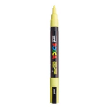 Imagem de PC-3M POSCA Amarelo Pôr Do Sol Ponta Cônica 0.9 a 1.3mm - Uni-ball
