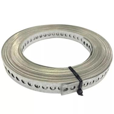 Imagem de Fita Perfurada de Aço 19mm - Rolo com 30 metros - Danti