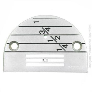 Imagem de Chapa da agulha da costura reta industrial 4 carreira leve - 52033 - A