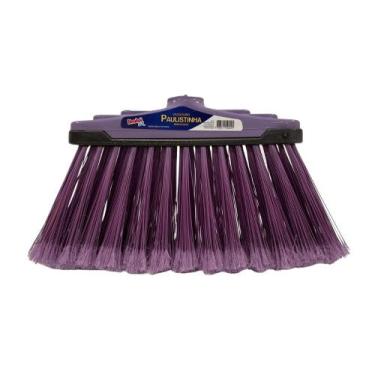 Imagem de Vassoura Paulistinha de Nylon com as cerdas Plumadas sem cabo Brubalar