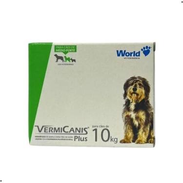 Imagem de Vermicanis world para caes de 10 kg - WORLD VETERINÁRIA
