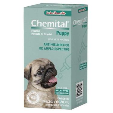 Imagem de Vermífugo Chemital Puppy Chemitec Solução Oral 20ml