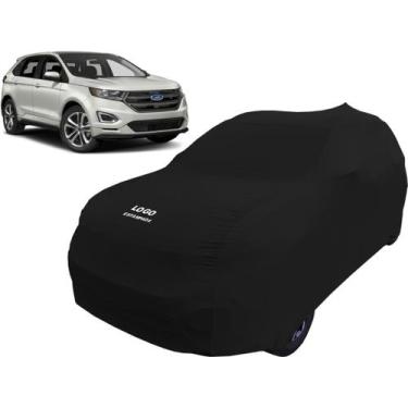 Imagem de Capa De Tecido P/ Proteger Carro Ford Edge - Mz, Preta