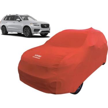Imagem de Capa De Tecido Para Proteção Carro Volvo Xc90 - Mz, Vermelha