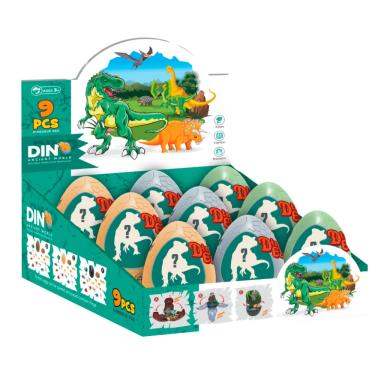 Imagem de Dino Surpresa 1 Caixa com 9 Unidades de Dinossauros Surpresa