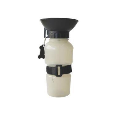 Imagem de Bebedouro para pet portátil de plástico - EQP PRESENTES, Bege