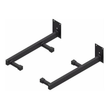 Imagem de Suporte De Parede Preto Para Lava-Louças Até 90Kg Compacta - Av&T