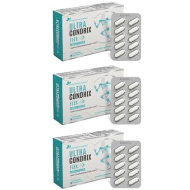 Imagem de 3x Ultra Condrix Flex (Msm,Colágeno) 60 Cápsulas Flora Nativa