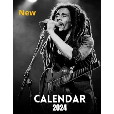Imagem de New calendar 2024: OFFICIAL Calendar 2023-2024. Monthly Planner FOR ALL Music Lovers (Pop Singer Songwriter Celebrity) Kalendar Calendario Calendrier