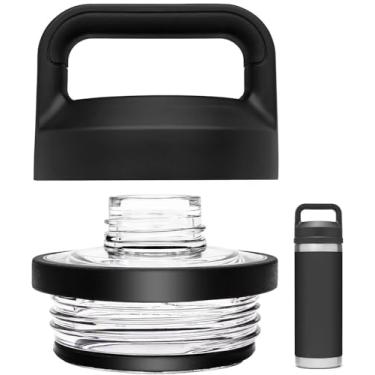 Imagem de Substituição para tampa de garrafa YETI Rambler, substituição de tampa de parafuso para Yeti Rambler 18/26/36/1,814.4 g, substituição de tampa Chug para modelos Yeti Rambler