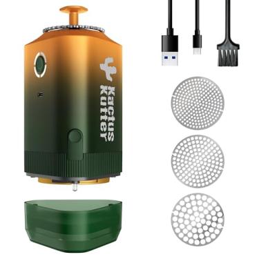 Imagem de KACTUSKUTTER K5 moedor de cozinha elétrico alimentado por bateria automático portátil moinho de especiarias para moagem-comporta até 5 gramas