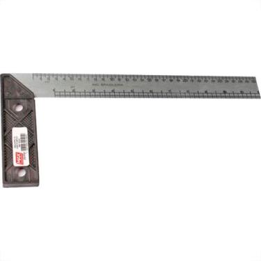 Imagem de Esquadro Max Cabo Pvc 30Cm - MAX METALURGICA