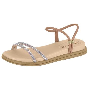 Imagem de Sandalia Feminina Conforto Strass Beira Rio 8488.113