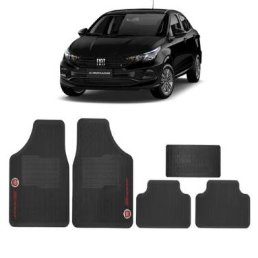 Imagem de Tapete Carro Automotivo Fiat Vários Modelos Personalizado - NoBrand, C