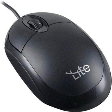 Imagem de Mouse Usb 800 Dpi Lite Series Oml101 - Genérica, Preto