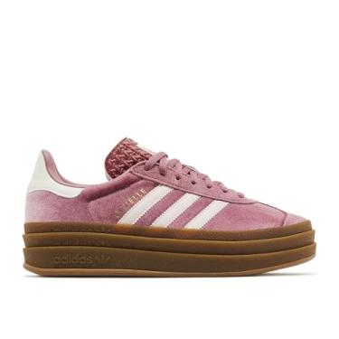 Imagem de adidas Gazelle Bold Tênis feminino, Carmesim Preamado/Rosa Arenoso/Off White, 40