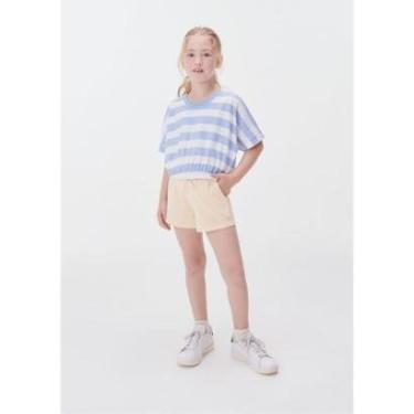 Imagem de Blusa Cropped Infantil Menina Estampada Hering Kids-Feminino