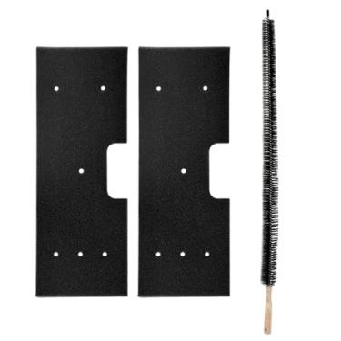 Imagem de WH01X35719 Filtro de fiapos com escova de ventilação para escova de ventilação de secador GE Combo adequado para modelos PFQ97HSPV0DS Lavável à mão 2 pacotes