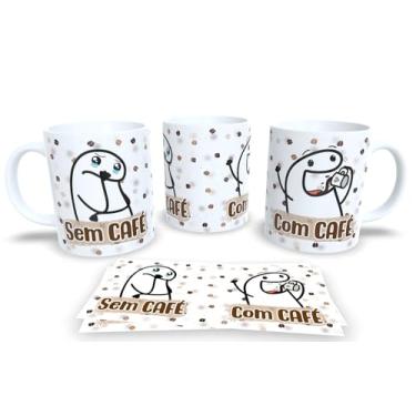 Imagem de Caneca de Porcelana Personalizada Com Frases Engraçadas, Divertidas e Deboche Café (Mod.24)