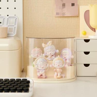 Imagem de AOWIS Caixa Transparente Para Exibição De Bonecas, Caixa Cega Para Bonecas Empilhável, Suporte Para Exibição De Bonecas Para Ação De Colecionáveis Lego Da Pop Mart, À Prova De Poeira, Exibição Compl