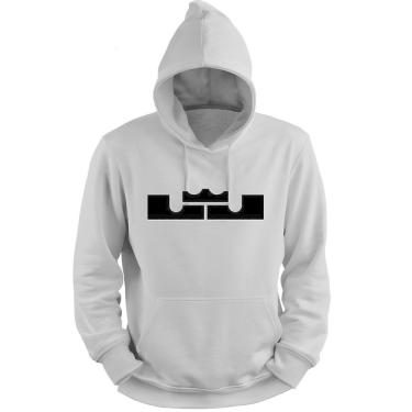 Imagem de Blusa Moletom Capuz Basquete Lebron James Logo Basketball