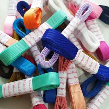 Imagem de Fitas De Gorgurão N.2 - 10mm Sanding - Kit 28 Metros C8 - Madalenas Ar