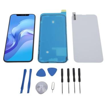 Imagem de Substituição de Tela para IOS 14 Plus, Tela de Substituição de 6,7 Polegadas Visor LCD LCD Montagem de Digitalizador de Tela de Toque 3D Com Ferramentas de Reparo e Protetor de