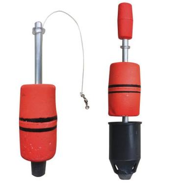 Imagem de Kit Cevadeira 30Gr  + Rolha Torpedo 30gr Laranja ou Amarelo - Isomix