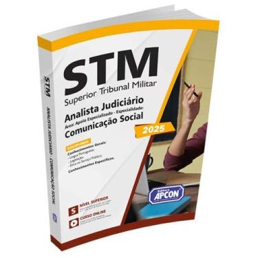 Imagem de Apostila STM 2025  Analista Judiciário  Área Apoio Especializado  Espe