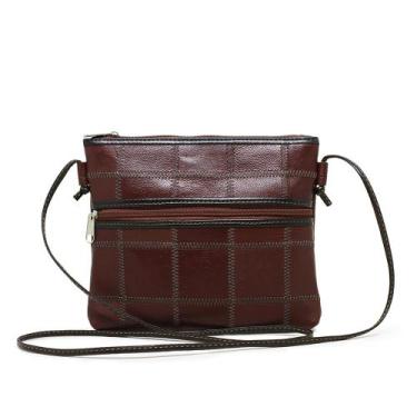 Imagem de Bolsa a tiracolo Patchwork - Pinhão - Relicário, Pinhão, Único