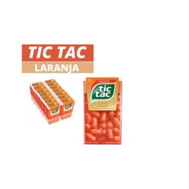 Imagem de Kit 14 Balas Tic Tac Sabor Laranja